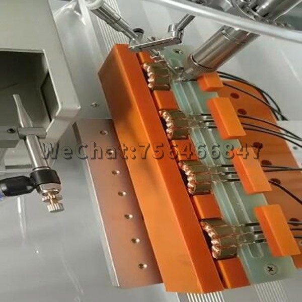 磁芯线圈自动焊锡机应用案例