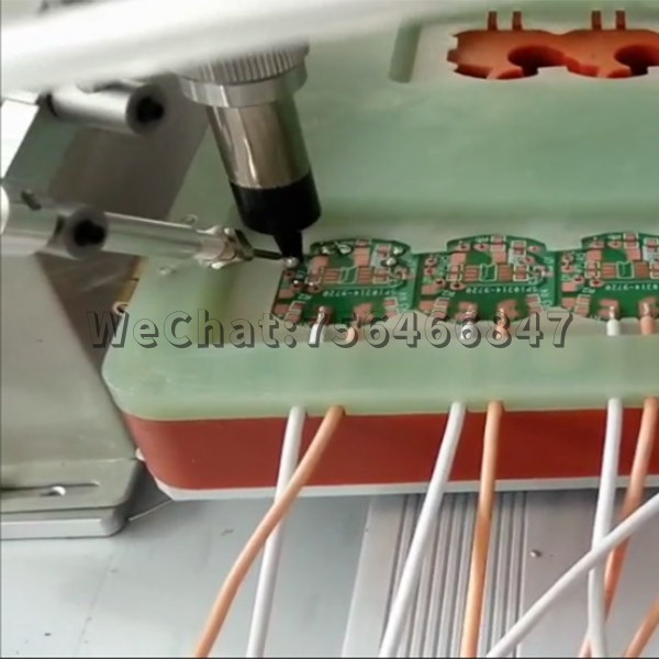 PCBA线路板自动焊锡机应用案例