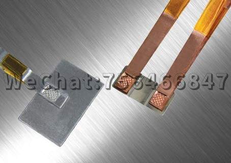 叠片动力锂离子电池正负极超声波金属点焊接机样品